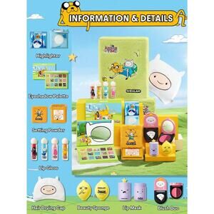 Adventure Time Full Limited Edition Make Up Collection Set